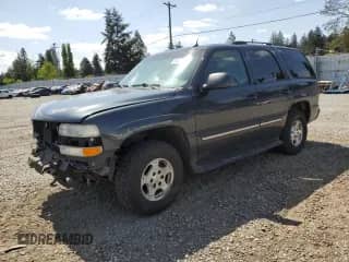 2005 Chevrolet Tahoe LS with VIN 1GNEK13V75J173729, listed as a Copart auction lot 55227065 with 226,273 mi miles and Salvage title. Bid and sale history available at DreamBid. Image 1.