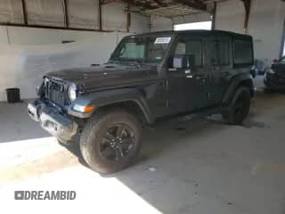 2021 Jeep Wrangler Unlimited Sport S z VIN 1C4HJXDG3MW544043, wystawiony jako Copart lot #56559015 z przebiegiem 84 344 mil mil oraz Szkoda całkowita • Salvage title. Historia ofert i sprzedaży dostępna na DreamBid. Obrazek 1.