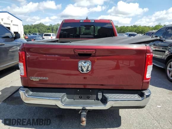 2022 Ram 1500 Big Horn с VIN 1C6RREBG4NN197132, выставлен на аукционе Copart как лот 68818915 с пробегом 42 660 миль миль и Списание • Salvage title. История ставок и продаж доступна на DreamBid. Изображение 6.
