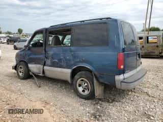 1999 Chevrolet Astro z VIN 1GNDM19W0XB174353, wystawiony jako Copart lot #72426814 z przebiegiem Nie podano mil oraz Szkoda całkowita • Salvage title. Historia ofert i sprzedaży dostępna na DreamBid. Obrazek 2.