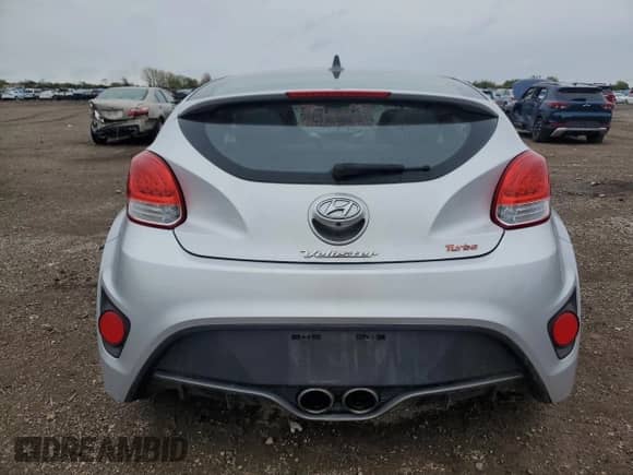 2016 Hyundai Veloster Turbo z VIN KMHTC6AE7GU274957, wystawiony jako Copart lot #85703895 z przebiegiem 61 536 mil mil oraz Szkoda całkowita • Salvage title. Historia ofert i sprzedaży dostępna na DreamBid. Obrazek 6.