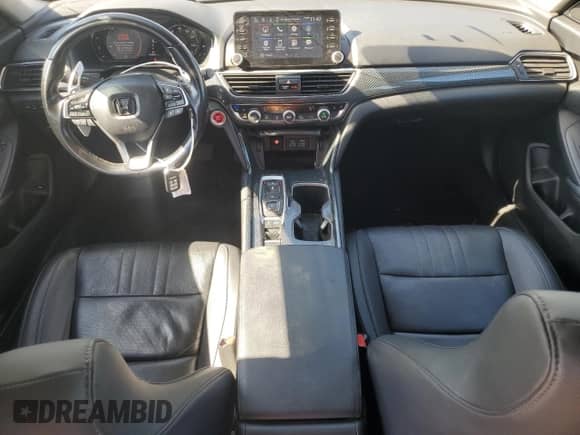 2021 Honda Accord Touring с VIN 1HGCV2F94MA014534, выставлен на аукционе Copart как лот 81556515 с пробегом 36 829 миль миль и Списание • Salvage title. История ставок и продаж доступна на DreamBid. Изображение 8.