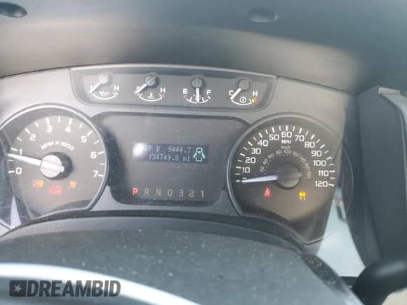 2011 Ford F-150 XL with VIN 1FTFX1CF7BKE18865, listed as a Copart auction lot 84561075 with 134,749 mi miles and Salvage title. Bid and sale history available at DreamBid. Image 9.