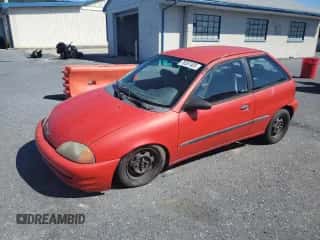 1998 Chevrolet Metro Lsi z VIN 2C1MR2226W6711300, wystawiony jako Copart lot #70357505 z przebiegiem 116 545 mil mil oraz Szkoda całkowita • Salvage title. Historia ofert i sprzedaży dostępna na DreamBid. Obrazek 1.