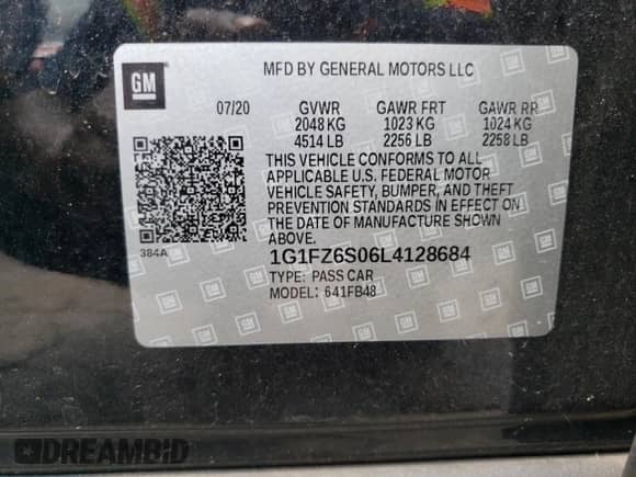 2020 Chevrolet Bolt EV Premier с VIN 1G1FZ6S06L4128684, выставлен на аукционе Copart как лот 61555203 с пробегом 29 080 миль миль и . История ставок и продаж доступна на DreamBid. Изображение 13.