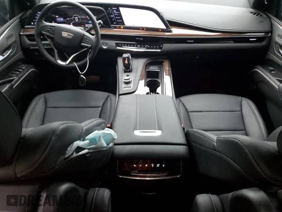 2024 Cadillac Escalade ESV 4WD Luxury с VIN 1GYS4JKL3RR164744, выставлен на аукционе Copart как лот 54134844 с пробегом 6 561 миль миль и Списание • Salvage title. История ставок и продаж доступна на DreamBid. Изображение 8.