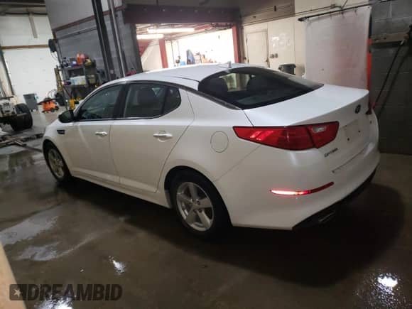 2015 Kia Optima LX с VIN KNAGM4A79F5659368, выставлен на аукционе Copart как лот 50106585 с пробегом 95 566 миль миль и Чистый • Clean title. История ставок и продаж доступна на DreamBid. Изображение 2.