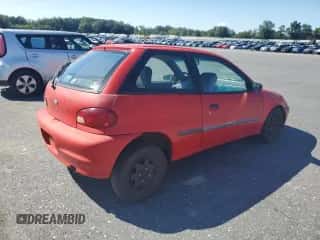 1998 Chevrolet Metro Lsi z VIN 2C1MR2226W6711300, wystawiony jako Copart lot #70357505 z przebiegiem 116 545 mil mil oraz Szkoda całkowita • Salvage title. Historia ofert i sprzedaży dostępna na DreamBid. Obrazek 3.