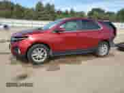 2024 Chevrolet Equinox LT с VIN 3GNAXKEG7RS151089, выставлен на аукционе Copart как лот 71661655 с пробегом 17 283 миль миль и Списание • Salvage title. История ставок и продаж доступна на DreamBid. Изображение 1.