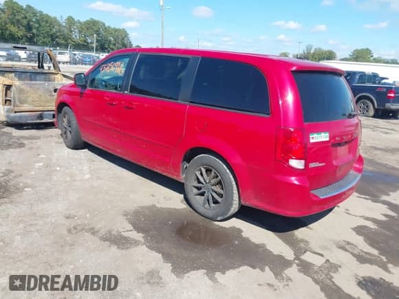 2014 Dodge Grand Caravan R/T with VIN 2C4RDGEG5ER311981, listed as a IAAI auction lot 43256916 with 121,413 mi miles and . Bid and sale history available at DreamBid. Image 3.
