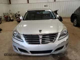 2011 Hyundai Equus Signature z VIN KMHGH4JF4BU035679, wystawiony jako Copart lot #82227744 z przebiegiem 141 394 mil mil oraz Czysty tytuł • Clean title. Historia ofert i sprzedaży dostępna na DreamBid. Obrazek 5.