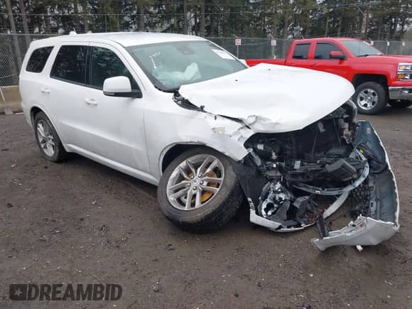 2022 Dodge Durango GT Plus z VIN 1C4RDJDG7NC182973, wystawiony jako IAAI lot #41586357 z przebiegiem 60 592 mil mil oraz . Historia ofert i sprzedaży dostępna na DreamBid. Obrazek 1.