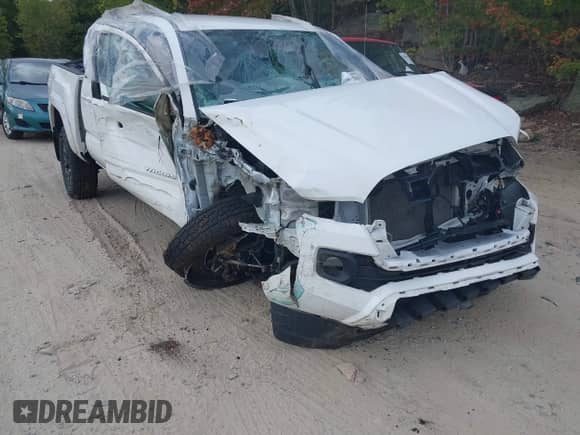 2021 Toyota Tacoma SR with VIN 3TMCZ5AN9MM408574, listed as a IAAI auction lot 43201280 with Not provided miles and . Bid and sale history available at DreamBid. Image 6.