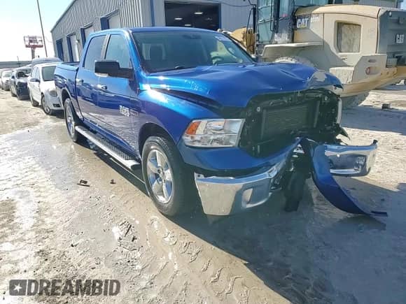 2016 Ram 1500 SLT with VIN 1C6RR7LM7GS239233, listed as a Copart auction lot 46272075 with 65,602 mi miles and Salvage title. Bid and sale history available at DreamBid. Image 13.