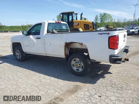 2015 Chevrolet Silverado 2500HD Work Truck with VIN 1GC0KUEG0FZ518878, listed as a Copart auction lot 46093125 with Not provided miles and Salvage title. Bid and sale history available at DreamBid. Image 2.