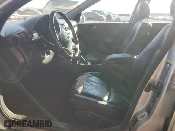 2004 Mercedes-Benz C 240 with VIN WDBRH61J64F464874, listed as a Copart auction lot 65477264 with 184,239 mi miles and Salvage title. Bid and sale history available at DreamBid. Image 7.