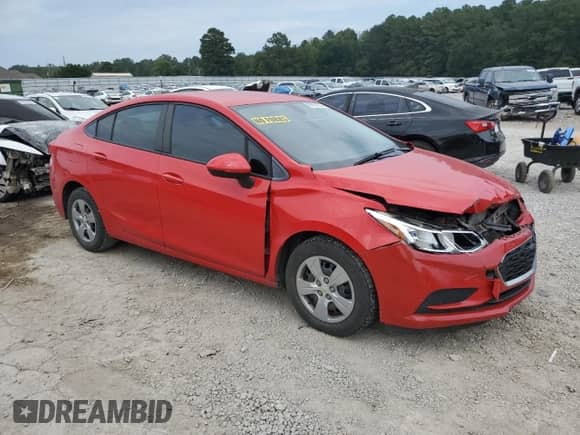 2018 Chevrolet Cruze LS с VIN 1G1BC5SM6J7188098, выставлен на аукционе Copart как лот 80667655 с пробегом 121 598 миль миль и Списание • Salvage title. История ставок и продаж доступна на DreamBid. Изображение 4.