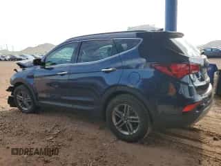 2017 Hyundai Santa Fe 2.4L with VIN 5XYZUDLB5HG386226, listed as a Copart auction lot 69799345 with 58,935 mi miles and Salvage title. Bid and sale history available at DreamBid. Image 2.