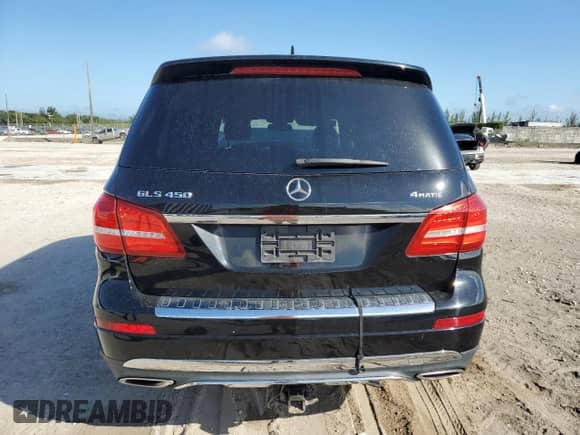 2017 Mercedes-Benz GLS 450 z VIN 4JGDF6EE0HA839039, wystawiony jako Copart lot #87199295 z przebiegiem 125 677 mil mil oraz Szkoda całkowita • Salvage title. Historia ofert i sprzedaży dostępna na DreamBid. Obrazek 6.