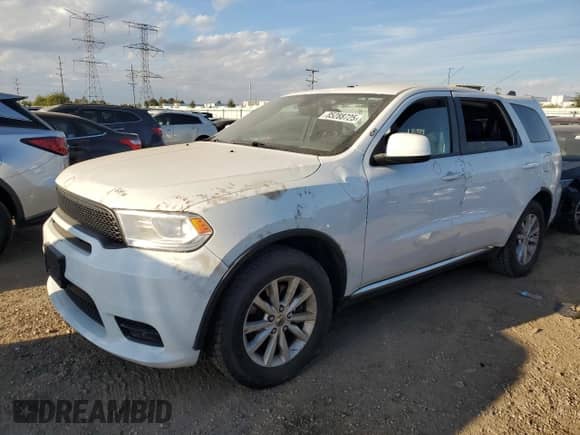 2020 Dodge Durango Pursuit with VIN 1C4RDJFG7LC261358, listed as a Copart auction lot 85288725 with Not provided miles and Salvage title. Bid and sale history available at DreamBid. Image 1.