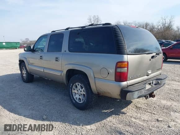 2001 Chevrolet Suburban LT z VIN 3GNFK16TX1G186467, wystawiony jako IAAI lot #41787416 z przebiegiem 139 565 mil mil oraz . Historia ofert i sprzedaży dostępna na DreamBid. Obrazek 3.