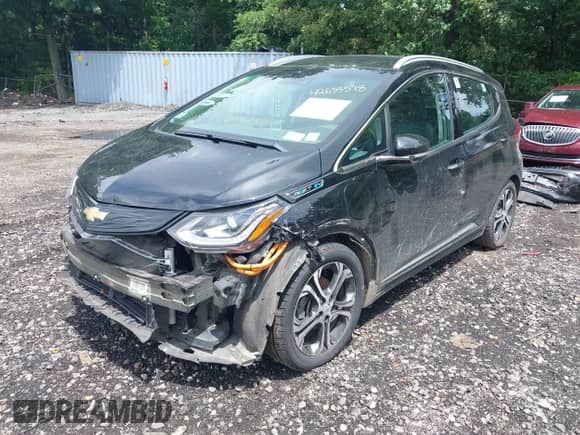 2021 Chevrolet Bolt EV Premier z VIN 1G1FZ6S02M4100432, wystawiony jako IAAI lot #42633578 z przebiegiem 231 754 mil mil oraz . Historia ofert i sprzedaży dostępna na DreamBid. Obrazek 2.
