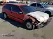 1991 Honda Civic with VIN 2HGED6341MH520657, listed as a Copart auction lot 88340885 with 146,166 mi miles and Salvage title. Bid and sale history available at DreamBid. Image 4.