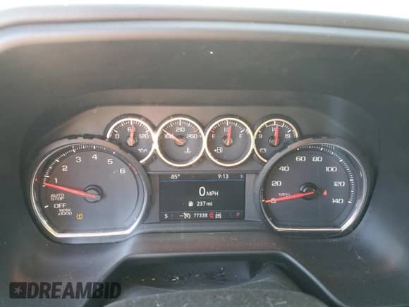 2021 Chevrolet Tahoe Z71 z VIN 1GNSKPKD0MR168032, wystawiony jako Copart lot #69016205 z przebiegiem 77 338 mil mil oraz Szkoda całkowita • Salvage title. Historia ofert i sprzedaży dostępna na DreamBid. Obrazek 9.