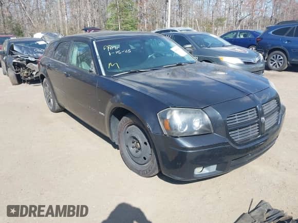 2007 Dodge Magnum R/T with VIN 2D4GV57287H872794, listed as a IAAI auction lot 41899268 with 207,339 mi miles and . Bid and sale history available at DreamBid. Image 1.