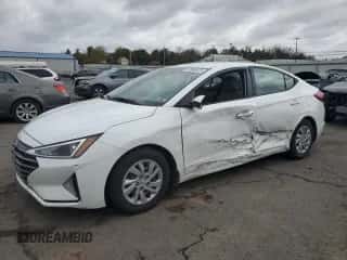 2020 Hyundai Elantra SE с VIN 5NPD74LFXLH615134, выставлен на аукционе Copart как лот 87060415 с пробегом 59 452 миль миль и Списание • Salvage title. История ставок и продаж доступна на DreamBid. Изображение 1.