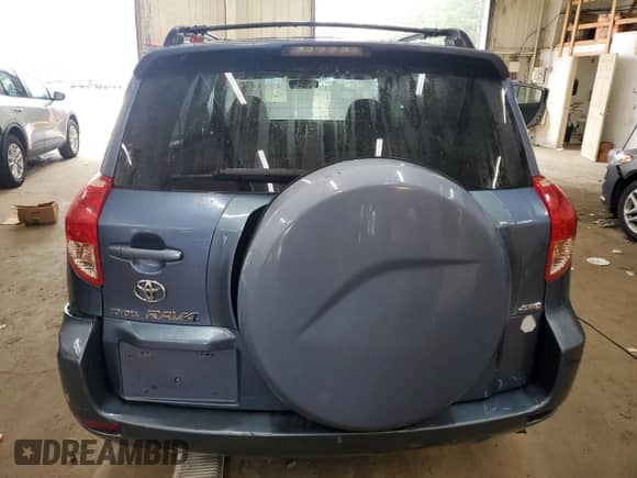 2007 Toyota RAV4 Sport with VIN JTMBD32V076041307, listed as a Copart auction lot 80359245 with 248,938 mi miles and Salvage title. Bid and sale history available at DreamBid. Image 6.