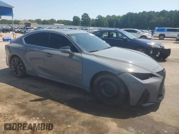 2024 Lexus IS 350 F Sport z VIN JTHGZ1B23R5076819, wystawiony jako Copart lot #63382785 z przebiegiem 33 953 mil mil oraz Szkoda całkowita • Salvage title. Historia ofert i sprzedaży dostępna na DreamBid. Obrazek 4.