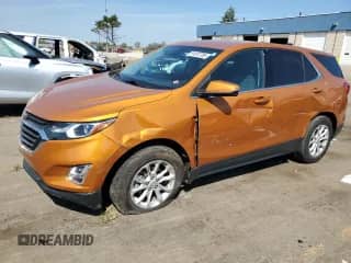 2019 Chevrolet Equinox LT z VIN 2GNAXJEV2K6238752, wystawiony jako Copart lot #81012785 z przebiegiem 54 246 mil mil oraz Czysty tytuł • Clean title. Historia ofert i sprzedaży dostępna na DreamBid. Obrazek 1.