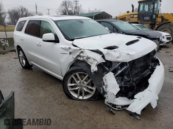 2021 Dodge Durango R/T with VIN 1C4SDJCT6MC573773, listed as a Copart auction lot 41788675 with 69,075 mi miles and Salvage title. Bid and sale history available at DreamBid. Image 4.
