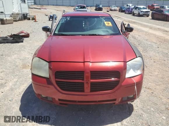 2007 Dodge Magnum with VIN 2D4FV47V77H716813, listed as a Copart auction lot 56817374 with Not provided miles and Non repairable. Bid and sale history available at DreamBid. Image 5.