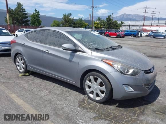2012 Hyundai Elantra GLS with VIN KMHDH4AE1CU476018, listed as a IAAI auction lot 43102216 with 48,880 mi miles and . Bid and sale history available at DreamBid. Image 1.