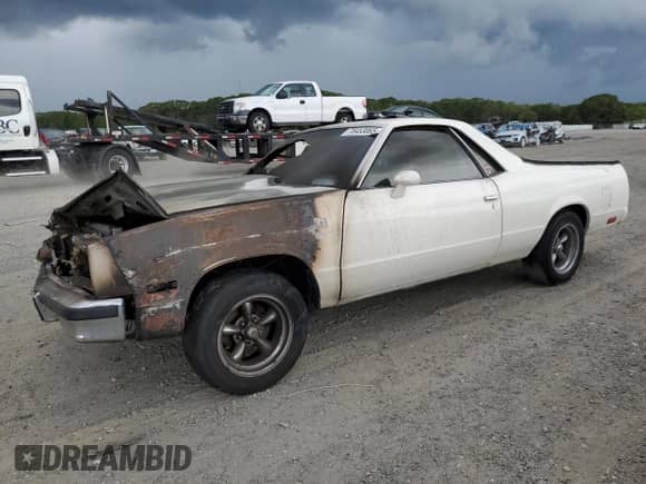 1985 Chevrolet El Camino with VIN 3GCCW80H4FS906265, listed as a Copart auction lot 70453065 with Not provided miles and Clean title. Bid and sale history available at DreamBid. Image 1.