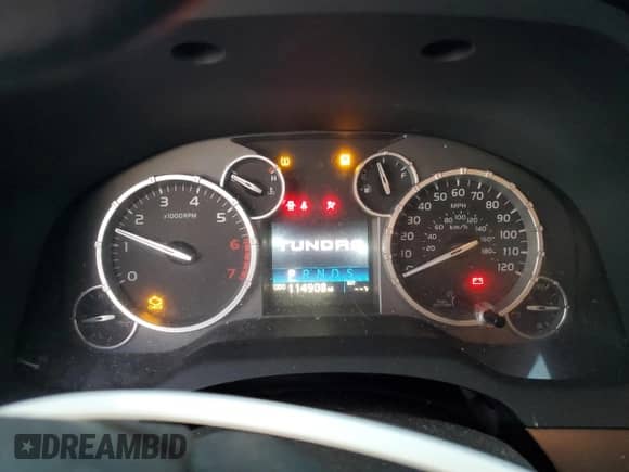 2015 Toyota Tundra SR5 с VIN 5TFRY5F12FX190817, выставлен на аукционе Copart как лот 90061505 с пробегом 114 908 миль миль и Списание • Salvage title. История ставок и продаж доступна на DreamBid. Изображение 9.