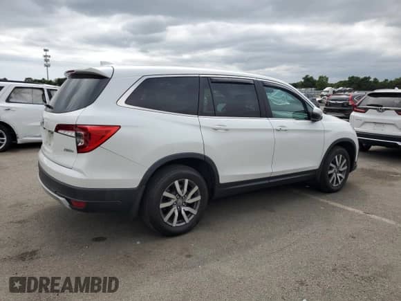 2020 Honda Pilot EX z VIN 5FNYF6H35LB070277, wystawiony jako Copart lot #66798535 z przebiegiem 89 184 mil mil oraz Szkoda całkowita • Salvage title. Historia ofert i sprzedaży dostępna na DreamBid. Obrazek 3.