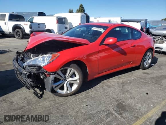 2012 Hyundai Genesis Coupe 2.0T с VIN KMHHT6KD5CU068798, выставлен на аукционе Copart как лот 76188984 с пробегом 93 853 миль миль и Списание • Salvage title. История ставок и продаж доступна на DreamBid. Изображение 1.