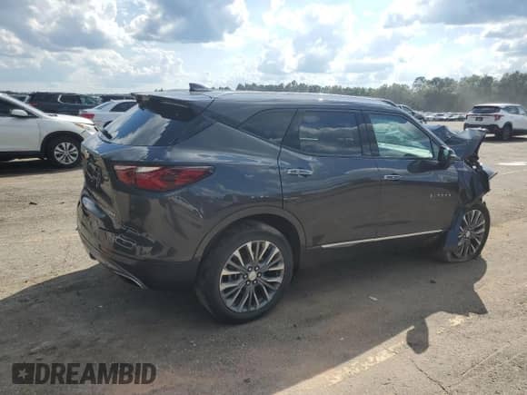 2021 Chevrolet Blazer Premier с VIN 3GNKBFRS8MS511746, выставлен на аукционе Copart как лот 83818945 с пробегом 39 394 миль миль и Списание • Salvage title. История ставок и продаж доступна на DreamBid. Изображение 3.