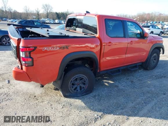 2025 Nissan Frontier Pro-4X с VIN 1N6ED1EK1SN621017, выставлен на аукционе IAAI как лот 41919511 с пробегом 1 628 миль миль и . История ставок и продаж доступна на DreamBid. Изображение 4.