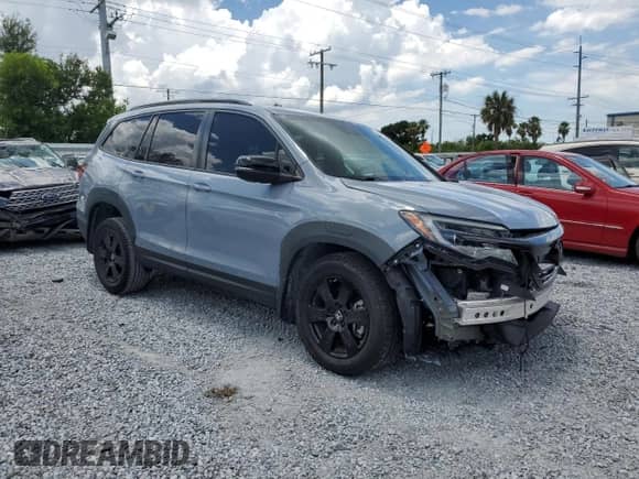 2022 Honda Pilot TrailSport с VIN 5FNYF6H8XNB062979, выставлен на аукционе Copart как лот 66100205 с пробегом 44 370 миль миль и Списание • Salvage title. История ставок и продаж доступна на DreamBid. Изображение 4.