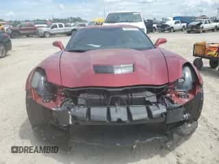 2015 Chevrolet Corvette Z51 2LT z VIN 1G1YK2D74F5100462, wystawiony jako Copart lot #69493574 z przebiegiem 18 169 mil mil oraz Szkoda całkowita • Salvage title. Historia ofert i sprzedaży dostępna na DreamBid. Obrazek 5.