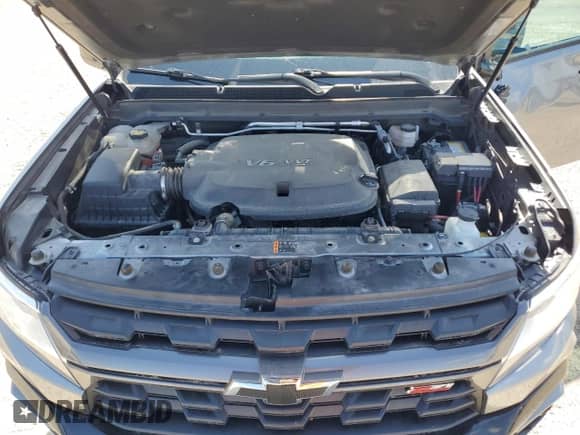 2022 Chevrolet Colorado 4WD Z71 with VIN 1GCGTDENXN1302494, listed as a Copart auction lot 71361025 with 47,883 mi miles and Salvage title. Bid and sale history available at DreamBid. Image 11.