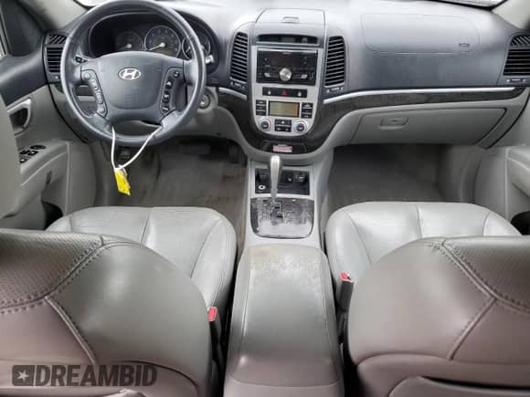 2007 Hyundai Santa Fe SE with VIN 5NMSH13E37H070732, listed as a Copart auction lot 71463775 with 187,013 mi miles and Salvage title. Bid and sale history available at DreamBid. Image 8.