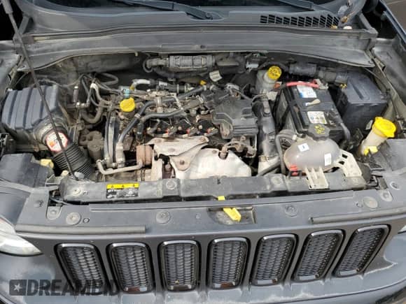 2017 Jeep Renegade Altitude with VIN ZACCJBBH8HPE98057, listed as a Copart auction lot 64422685 with 116,112 mi miles and Salvage title. Bid and sale history available at DreamBid. Image 12.