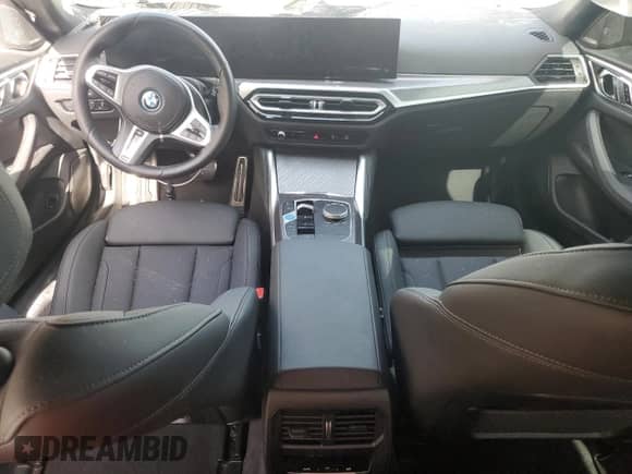 2024 BMW i4 eDrive40 with VIN WBY73AW05RFT21513, listed as a Copart auction lot 66119785 with 15,130 mi miles and Salvage title. Bid and sale history available at DreamBid. Image 8.