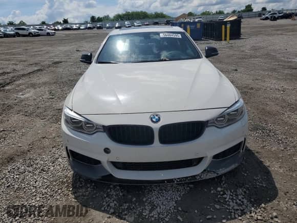 2017 BMW 4 Series 440i with VIN WBA4P1C51HK523020, listed as a Copart auction lot 56484595 with 202,207 mi miles and Salvage title. Bid and sale history available at DreamBid. Image 5.