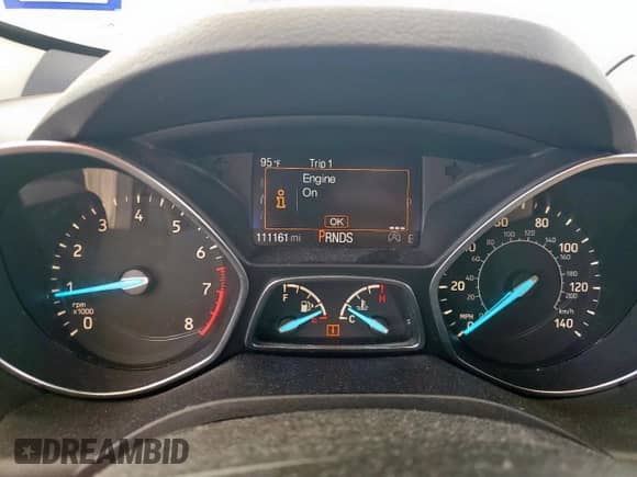 2017 Ford Escape Titanium z VIN 1FMCU0J98HUF06898, wystawiony jako Copart lot #84376745 z przebiegiem 111 161 mil mil oraz Szkoda całkowita • Salvage title. Historia ofert i sprzedaży dostępna na DreamBid. Obrazek 9.